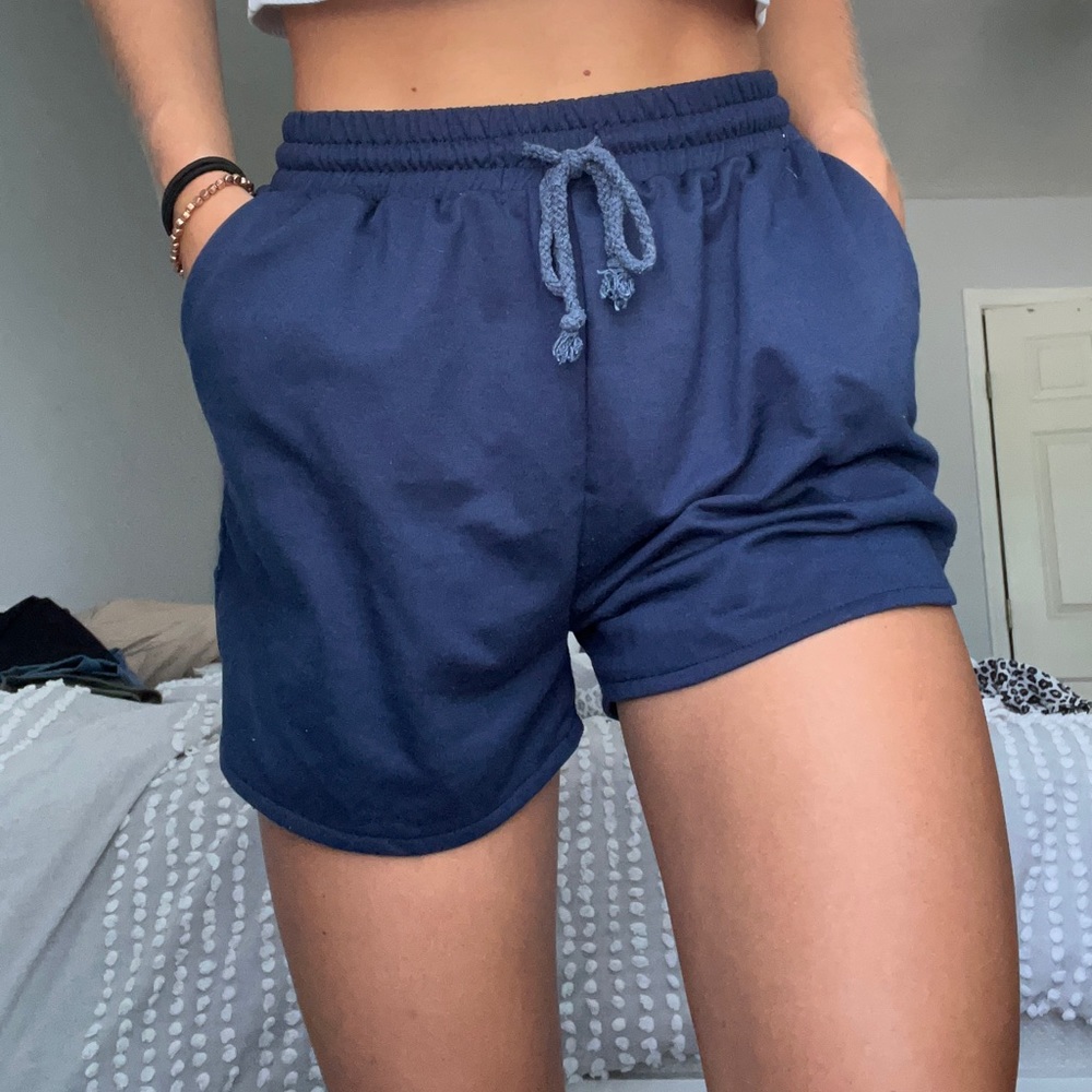 Shein - Navy Sweat/ Lounge Short